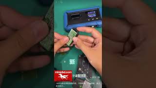 how to copy Mazda car keys year after 2018 with different various button layout and frequency?