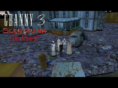 I Beat SLENDRINA The Forest Game at 3AM!! Granny's Granddaughter!! 