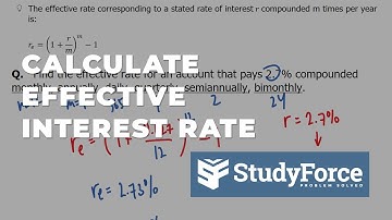 📚 How to calculate the effective interest rate