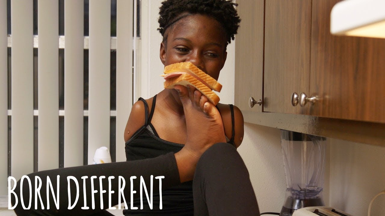 The Amazing Girl With No Arms | BORN DIFFERENT