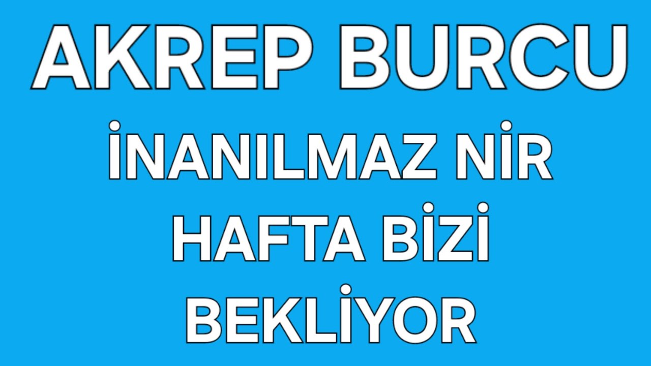 16 - 22 ŞUBAT HAF. 2026 AKREP BURCU TAROT FALI #AŞK #İŞ #PARA İNANILMAZ BİR HAFTA OLACAK BU HAFTA