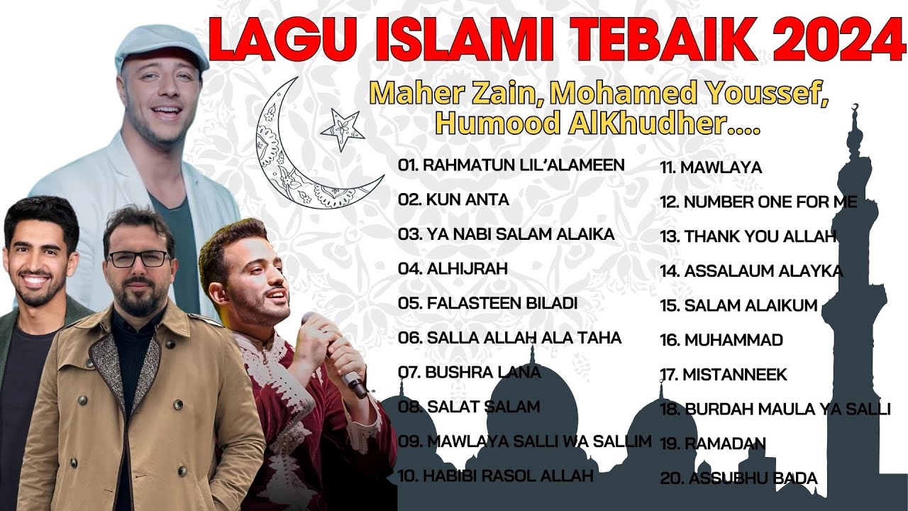 Humood Maher Zain Mohamed Youssef  Daftar Lagu Islami Terbaik 2024 Vol 1