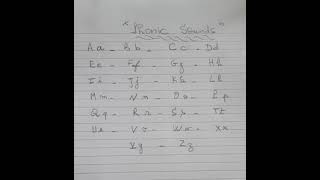 How to learn English  phonics sounds !! كيف اتعلم قراءة اللغة الانجليزية بسرعة !!