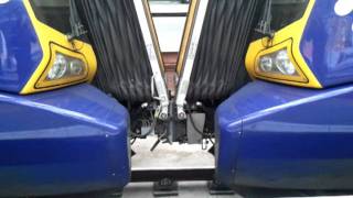 Siemens Class 380 train Uncoupling