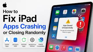 How to Fix iPad Apps Crashing or Closing Randomly