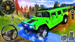 Offroad Hammer Truck 4x4 Driving - Jeep SUV Mountain Drive Simulator - Android GamePlay #2 screenshot 4