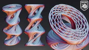 Blender Geometry Nodes Parametric