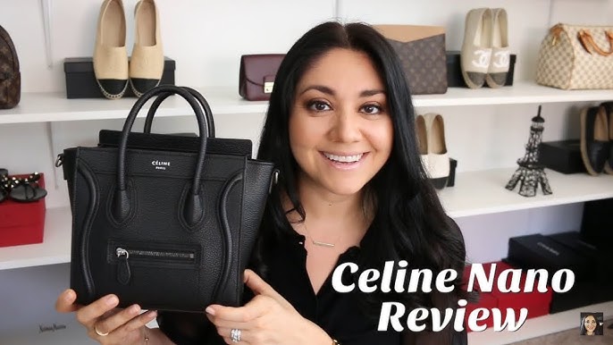 Celine Mini Luggage Smiley Face Bag Review - Lollipuff