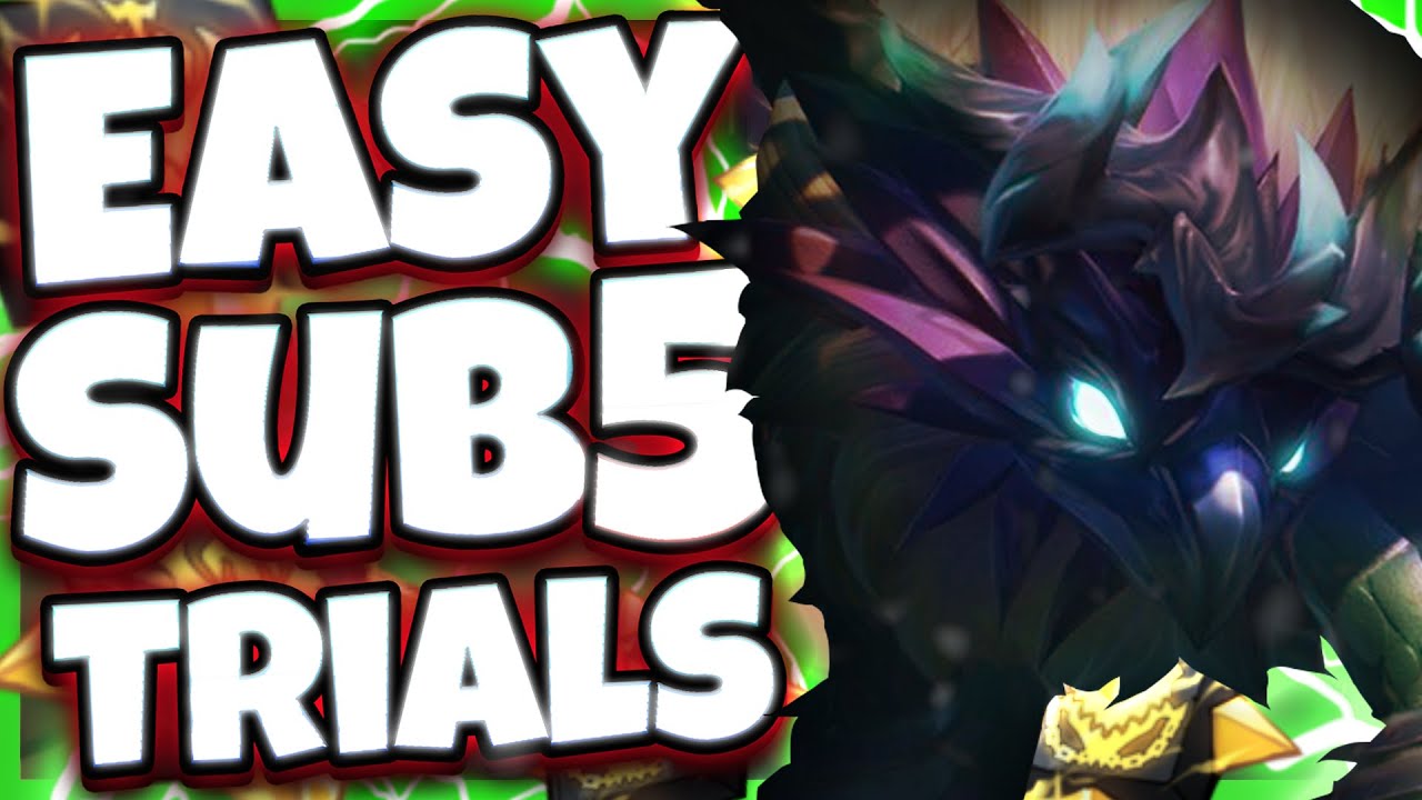 Dauntless Koshai trials - EASIEST sub 5 build and guide