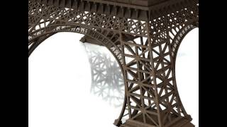 Eiffel Tower 3D model from CGTrader.com