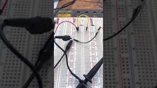 EE 32300_experiment 2_laboratory part 3: series resonance circuit with the 1k resistor short