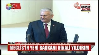 Meclis'in yeni başkanı Binali Yıldırım Resimi