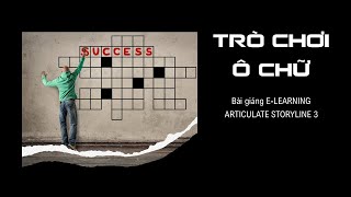 E-LEARNING GAME: TRÒ CHƠI Ô CHỮ ( CROSSWORD) | ARTICULATE STORYLINE 3 - NHT screenshot 3