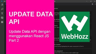 Belajar React JS : Update Data API Part 2
