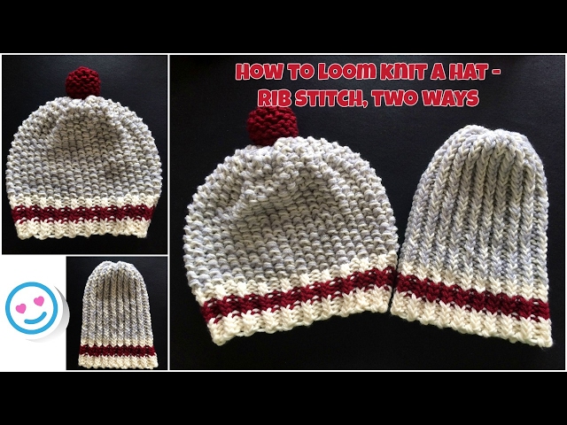 Easy Loom Knitting Hat Video Tutorial - Absolute beginner friendly! -  Melanie Ham