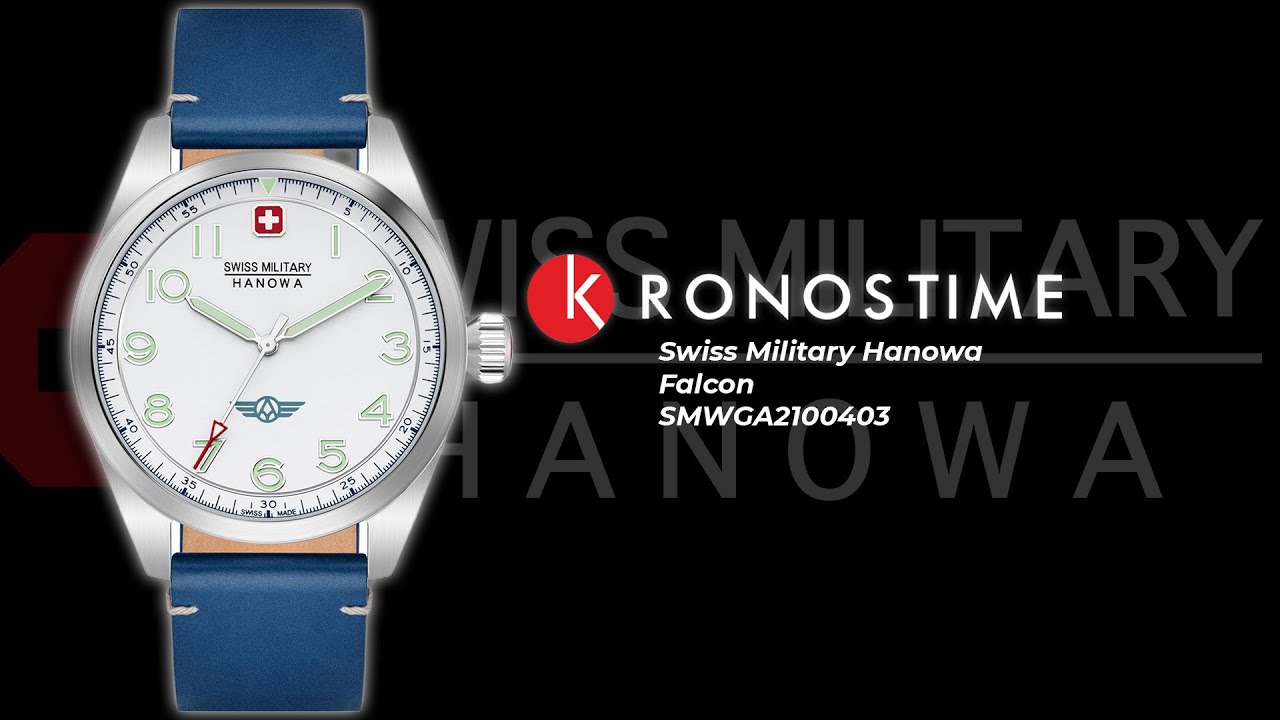 Swiss Military Hanowa Falcon SMWGA2100403 - KronosTime.RU обзор часов -  YouTube