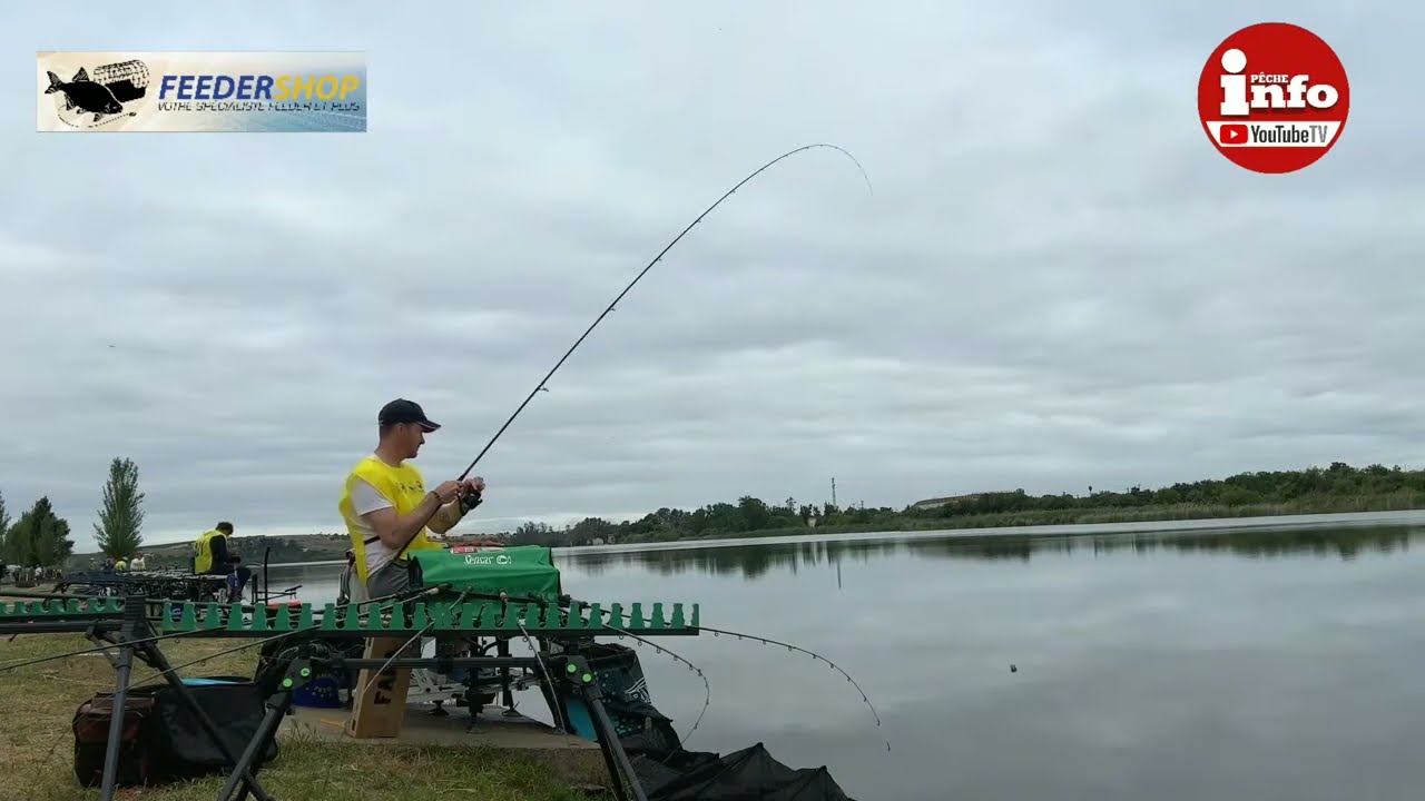 Début de la seconde manche derrière Fabien Audouard Combe et l'Allemand Felix Scheuermann