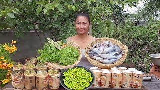 Fresh fish recipe, Canned fish spices cooking, Amazing video at Countryside