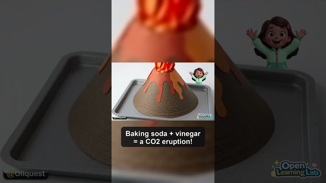 How Do Volcanoes Erupt? 🌋 #Shorts