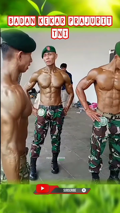 KKB ciut lihat badan Para TNI ini #abdinegara #tniad #shortvideo #raider #sniper #bravo