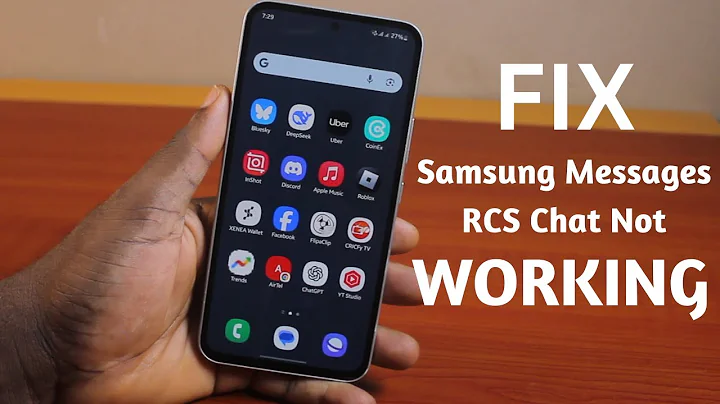 How to Fix RCS Chat Messages Not Working on Samsung Phone