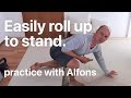 From lying supine to standing (over the elbow) | Feldenkrais With Alfons