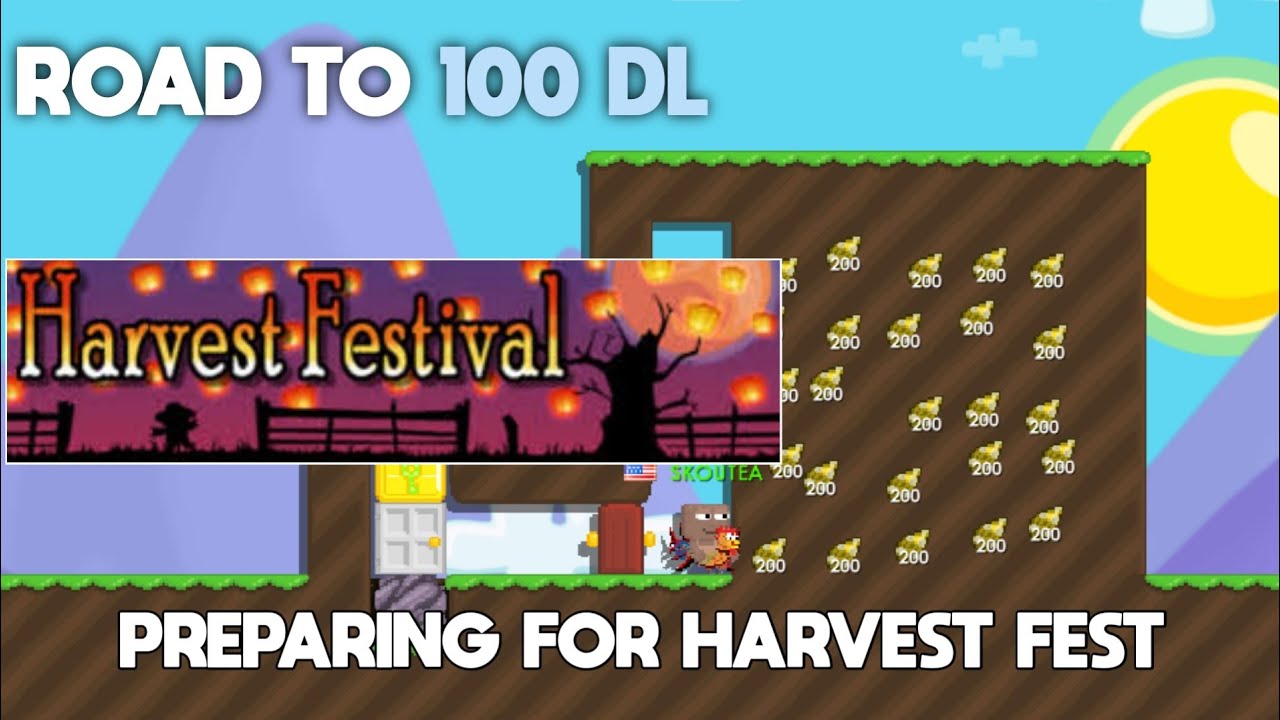 PREPARING FOR HARVEST FESTIVAL! BUYING 15K CHANDELIER SEEDS ROAD TO