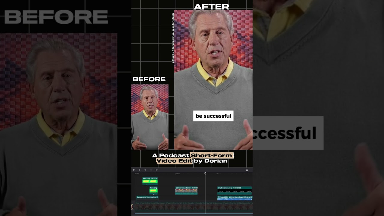 DAY 13 Before vs. After - Video Edit Podcast
