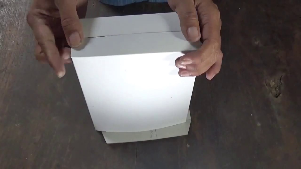  Cara  membuat  Paper Box untuk Kerajinan Kaca  Datar YouTube