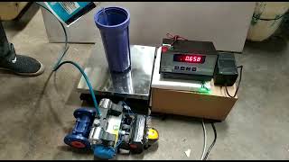 Auto filling system#any median#Load cell#swisser controller