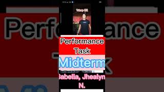 Performance Task ( Prelim - SemiFinal)