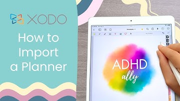 How to Import a Planner into Xodo | Quick and Easy Tutorial