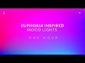 Euphoria inspired mood lights  with chillhop beats  one hour screensaver