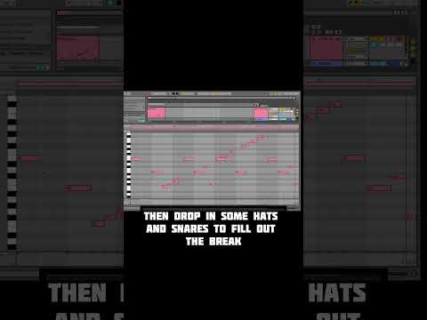Resampling Breaks In Ableton Live With Simpler #shorts