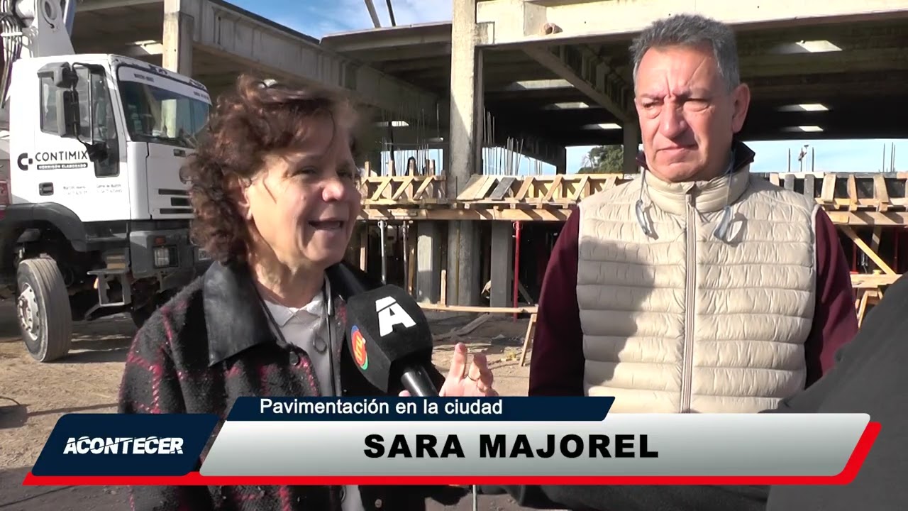 Marcos Juárez: Desde mayo se pavimentarán dos cuadras por semana en la ciudad