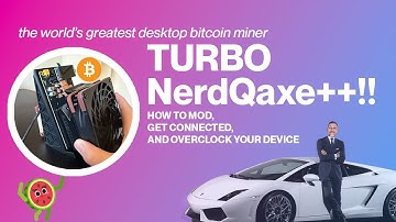 How to Build a NerdQAxe++ Turbo Bitcoin Miner (Mods, Setup, Overclocking)