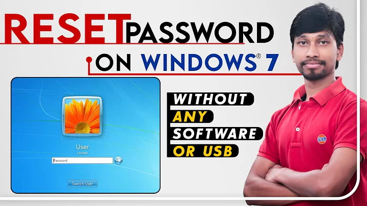 How To Reset Windows 7 Password Without Any Software or USB/CD/DVD | New Computer Link