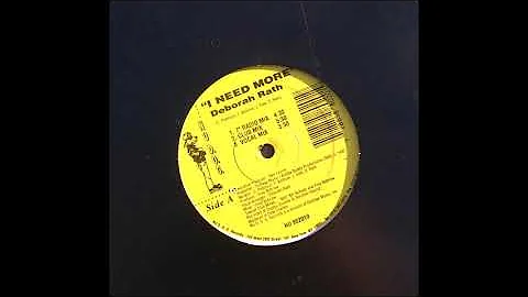 Deborah Rath  I Need More (7" Radio Mix)