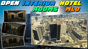Free Open Interior Hotel MLO | Hotel 380 Rooms | QBCore/ESX | FiveM Tutorial #167