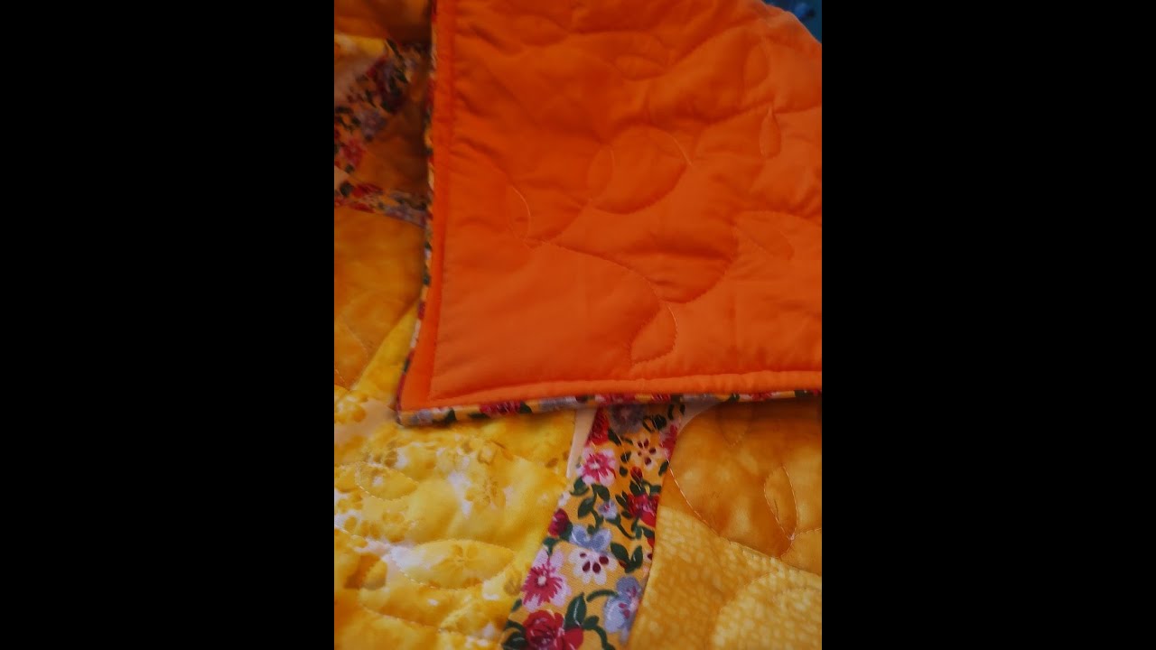 Free Motion Quilting Leaf and Vine Pattern - YouTube