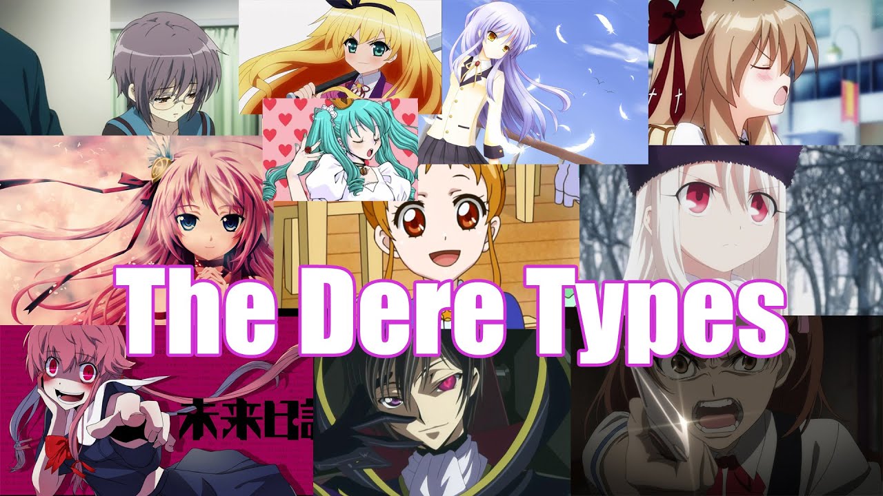 What Are the Dere Types of Anime  OTAQUEST