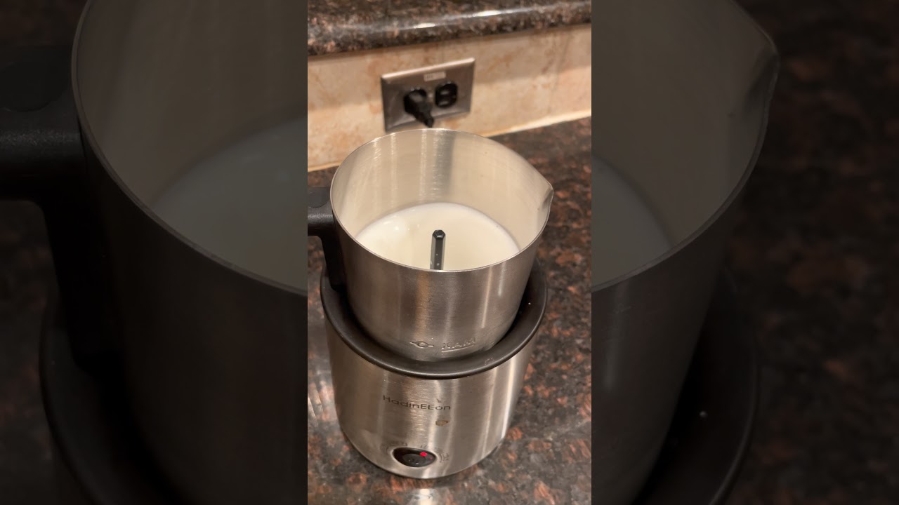 HadinEEon Detachable Milk Frother YouTube