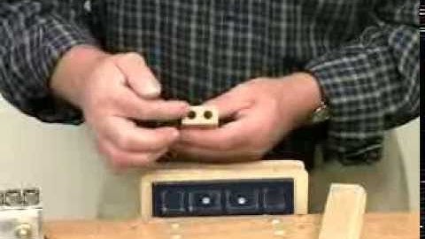 Dowelmax Instruction Video 2 of 14 - End to Edge 1x2 1x2