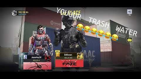 1v1 a trash talker in CODM