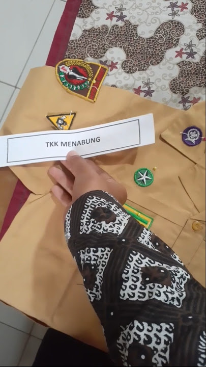 Atribut Pramuka Siaga #pramuka #pramukasiaga #asyiknyasekolah