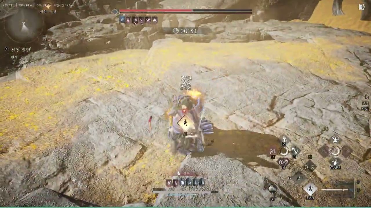 연운: 시련 전영 절멸 1분 34초 구현격류