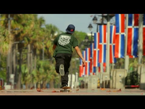 Skateboarder Luis Tolentino