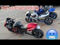 Kawasaki H2 at the track | Gsxr 1000 turbo | H2 vs Zx14 |