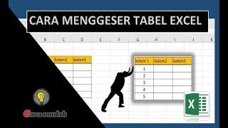 Cara Cepat Memindahkan Atau Menggeser Kolom Di Excel