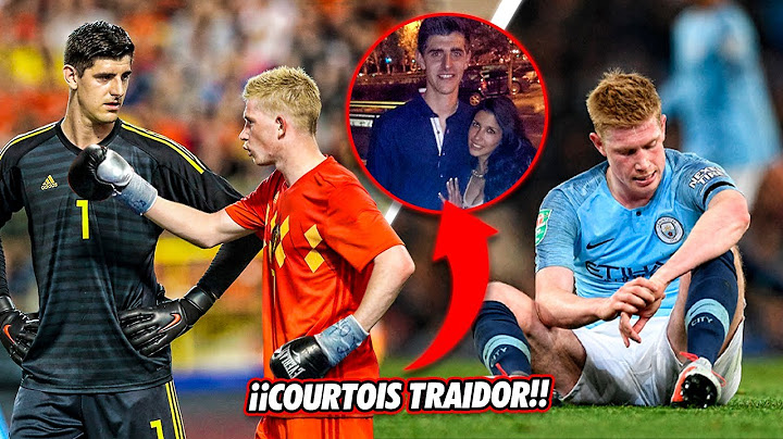 Así fue la ASQUEROSA TRAICIÓN de Courtois a De Bruyne ¡POR ESO LO ODIA TANTO!